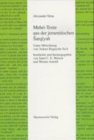 Mehri-Texte Aus Der Jemenitisches Sarqiyah 3447059478 Book Cover