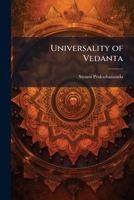 Universality of Vedanta 1376887495 Book Cover