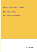 Sämmtliche Werke: Erste Abtheilung - Erster Band 3382001926 Book Cover