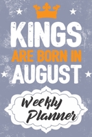 Weekly Planner: Born In August Themed Monthly Weekly Daily Planner Calendar Schedule Organizer Appointment Journal Notebook For People Who Was Born In August 1678938866 Book Cover