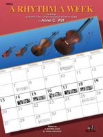 A Rhythm a Week (Based on a Rhythm a Day by Igor Hudadoff): Viola 0769259278 Book Cover