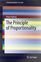 The Principle of Proportionality 9400757743 Book Cover