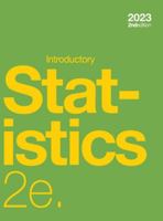 Introductory Statistics 2e (hardcover, full color) 1998295478 Book Cover
