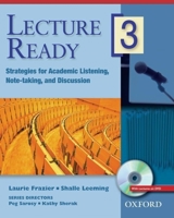 Lecture Ready 3 Student Book with DVD: Strategies for Academic Listening, Note-taking, and Discussion (Lecture Ready Series) 0194417166 Book Cover