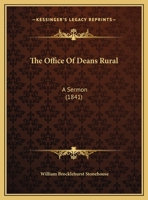 The Office Of Deans Rural: A Sermon 1120204631 Book Cover