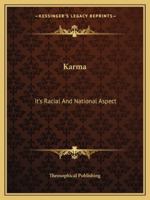 Karma: It's Racial And National Aspect 1425459099 Book Cover