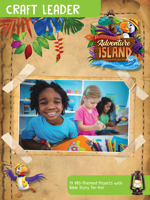 Vacation Bible School (Vbs) 2021 Discovery on Adventure Island Craft Leader: Quest for God's Great Light 1791006957 Book Cover