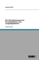 Der Informationsweg vom Kurzeitgedächtnis zum Langzeitgedächtnis 3640897366 Book Cover