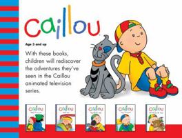 Caillou Boxed Set (Backpack Series) 2894507003 Book Cover