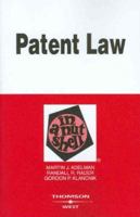 Patent Law in a Nutshell (Nutshell Series) 0314256504 Book Cover