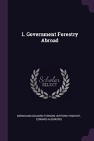 1. Government Forestry Abroad 1022164368 Book Cover