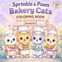 Bakery Cats Coloring Book: Sweet Treats, Cupcakes & Cozy Bakery Adventures to Color (Little Cat Village Series) 1969460148 Book Cover