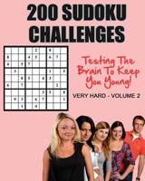 200 Sudoku Challenges: Testing the brain to keep you young - Easy - Volume 2 1537240781 Book Cover