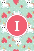 I: Monogrammed 2020 Weekly Planner For Women And Teen Girls - Cute Unicorn Hearts, January 2020 - December 2020 (6"x9") 1702053768 Book Cover