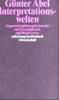 Interpretationswelten. 3518288105 Book Cover