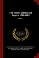 The Stonor Letters and Papers 1290-1483 1018194541 Book Cover