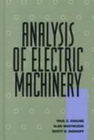 Analysis of Electric Machinery 0070354367 Book Cover