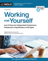 Working for Yourself: Law & Taxes for Independent Contractors, Freelancers & Gig Workers of All Types 1413323693 Book Cover