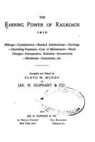 The Earning Power of Railroads 1245811908 Book Cover