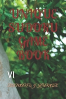 UNIQUE SUDOKU GAME BOOK: VI B0BDWPVQD2 Book Cover