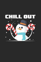 Chill out: 6x9 Xmas - grid - squared paper - notebook - notes 1695073274 Book Cover