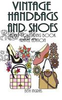 Vintage Handbags and Shoes: Travel Edition Adult Coloring Book 1533244243 Book Cover