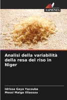 Analisi della variabilità della resa del riso in Niger 6205999110 Book Cover