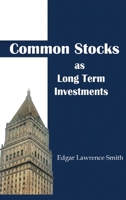 Common Stocks As Long Term Investments 3072893551 Book Cover