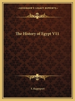 The History of Egypt V11 1162591021 Book Cover