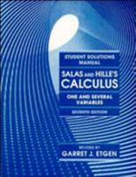Salas and Hille's Calculus One and Several Variables, Student Solution Manual 0471587230 Book Cover