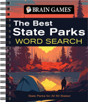Brain Games - The Best State Parks Word Search: State Parks for All 50 States! 1639388060 Book Cover