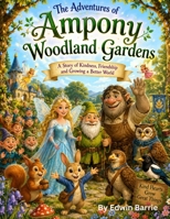 Ampony Woodland Gardens: Woodland Adventure (Childrens coloring and story books) B0H8M9N9H7 Book Cover