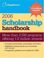 Scholarship Handbook 2006 0874477522 Book Cover