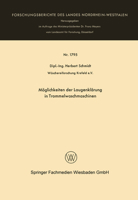 Möglichkeiten der Laugenklärung in Trommelwaschmaschinen 3663063976 Book Cover