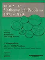 Index to Mathematical Problems 1975-1979 0962640123 Book Cover