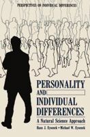 Personality and Individual Differences: A Natural Science Approach (Perspectives on Individual Differences) B002LO7VJQ Book Cover