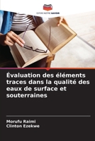 Évaluation des éléments traces dans la qualité des eaux de surface et souterraines (French Edition) 6207632087 Book Cover