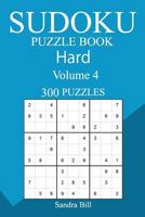 300 Hard Sudoku Puzzle Book 1987772385 Book Cover