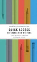 Exercise Booklet for Quick Access: Reference for Writers, Fourth Canadian Edition 0205030580 Book Cover