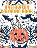 Halloween Coloring Book: Happy Halloween Coloring Book for Kids 1803970006 Book Cover