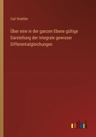 Über eine in der ganzen Ebene gültige Darstellung der Integrale gewisser Differentialgleichungen (German Edition) 3368392921 Book Cover