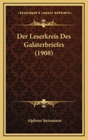 Der Leserkreis Des Galaterbriefes 1167592786 Book Cover