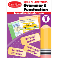 Skill Sharpeners Grammar and Punctuation, Grade 1 1629388696 Book Cover
