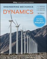 Engineering Mechanics: Dynamics, WileyPLUS NextGen Card with Loose-leaf Set Single Semester 111972421X Book Cover