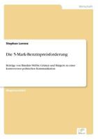 Die 5-Mark-Benzinpreisforderung 3838623452 Book Cover