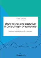 Strategisches und operatives IT-Controlling in Unternehmen. Maßnahmen zur gezielten Steuerung von IT-Projekten 3963561505 Book Cover