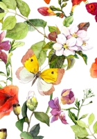 UNDATED DAILY PLANNER & BUSINESS ORGANIZER (Pink Butterfly) 196059110X Book Cover