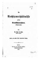 Die Rechtsverh�ltnisse Zwischen Grundstucksnachbarn 153499436X Book Cover