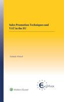 Sales Promotion Techniques and Vat in the Eu 9403508612 Book Cover