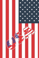 USA: American Flag 1088503721 Book Cover